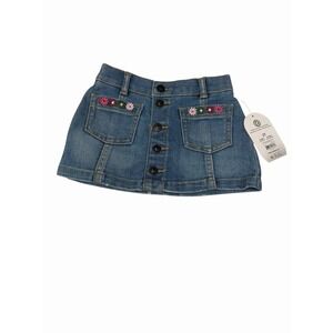 wonder nation toddler girls demin skort jean skirt size 2T